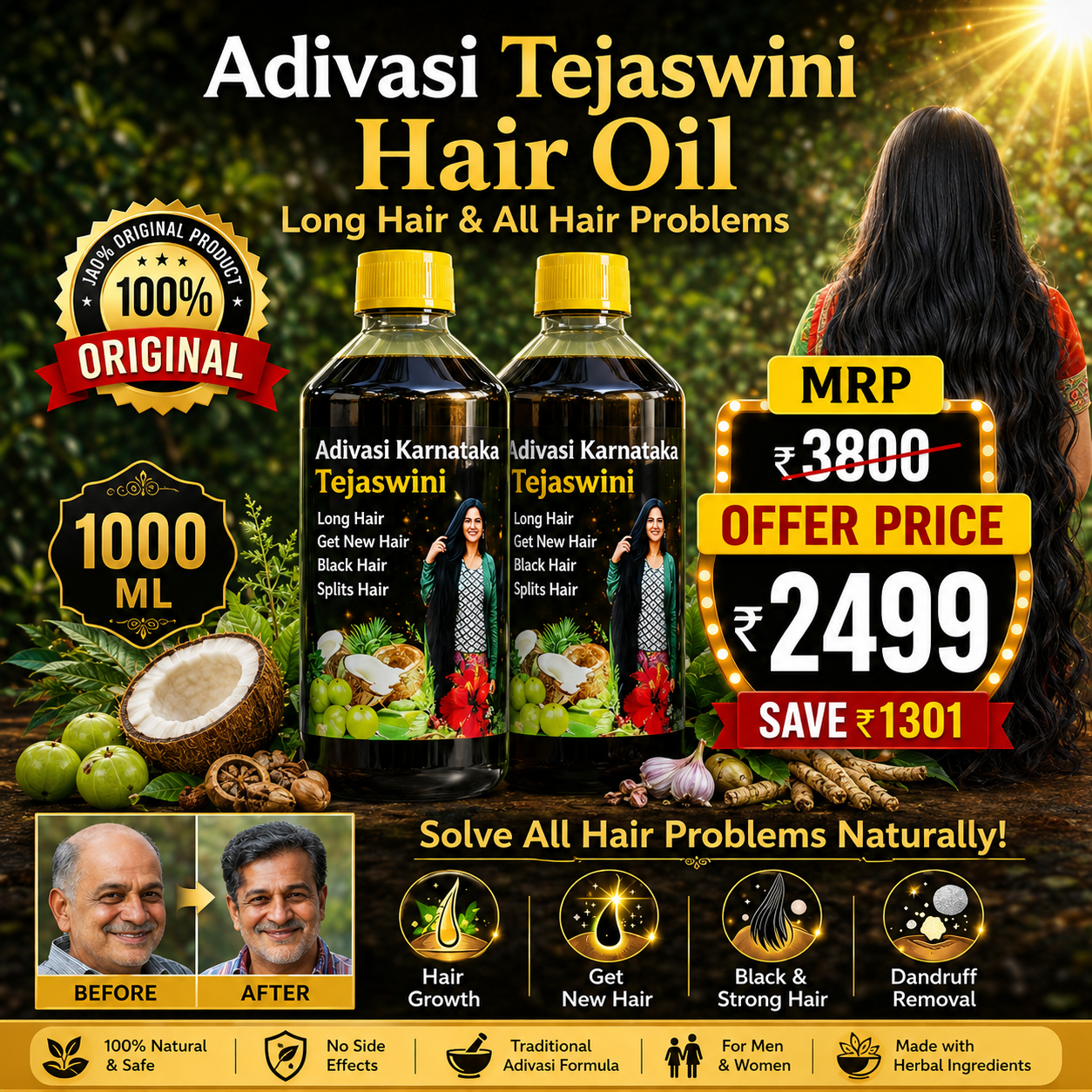 Adivasi Karnataka HairOil