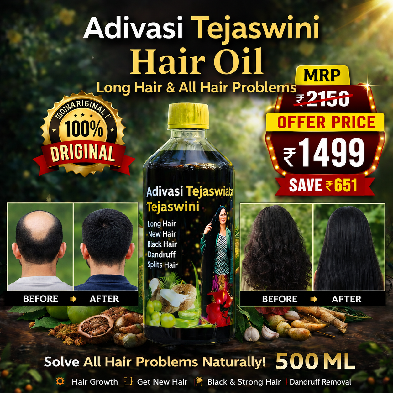 Adivasi Karnataka HairOil
