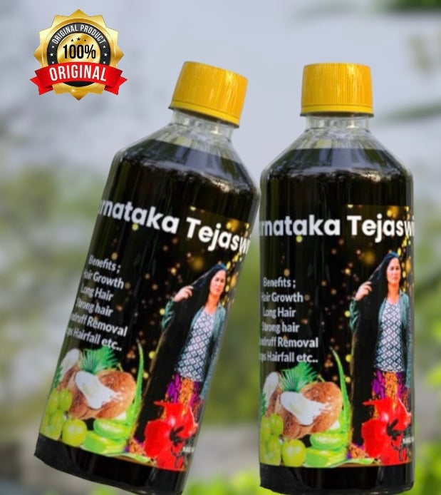 Karnataka Original Hakkipikki Adivasi Tejaswini Hair Oil